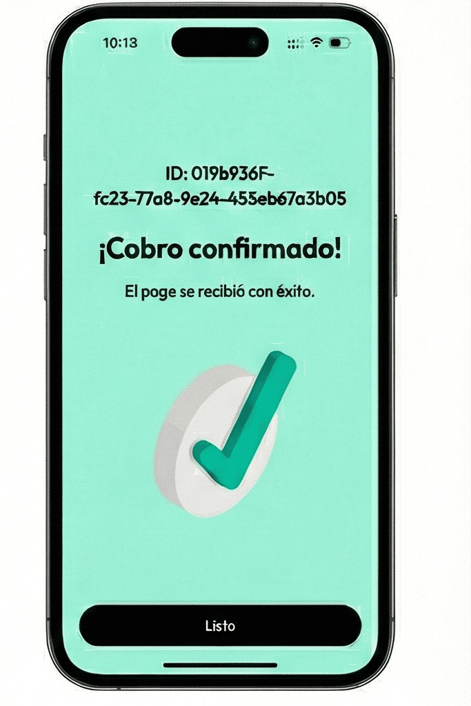 Filo - Cobro confirmado